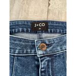 J+CO Denim Shorts Womens Size 26 Medium Blue Wash High Rise Seamed 10" Bermuda Photo 7