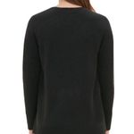 Calvin Klein Button-Detail Crewneck Sweater in Black Size XS NWT Photo 1
