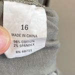 Falls Creek  Gray and Green Cargo Pants Relaxed Fit Photo 5