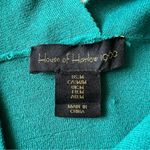 House of Harlow 1960 wide strap compression knit crop top teal medium Photo 4