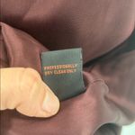 Darjoni Brown Velvet Blazer Jacket Women Size 6 Tailored Two Button Black Photo 9