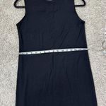 Vince  T-shirt tank style black midi dress Photo 8