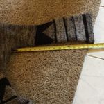 Free People Grey/black Nordic Cardigan Jacket S Photo 6