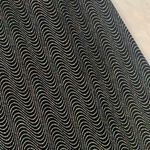 Dress Barn size 4 small y2k Black Silver Wavy Patterned Fabric lbd metallic 90s Photo 2