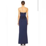 Nookie NWT  Emelie Strapless Navy gown Photo 2