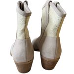 Dolce Vita Shreya Glitter Suede Cowboy‎ Western Suede & Synthetic Boots Size 7.5 Photo 1