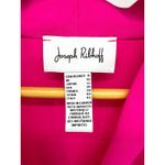 Joseph Ribkoff Ultra Pink Wrap Belted Dress Size 8 Short Sleeve Knee Length Photo 5
