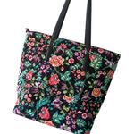 Vera Bradley  Women Large Floral Laptop Tote NWT Photo 0