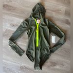 NEW WATSKIN Lola Hooded Bodysuit/ One piece Swimsuit Green Photo 5