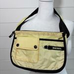 Vintage Reversible Retro small bag Black and Yellow Diesel Logo Photo 0