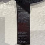 Topshop Drape Front Wrap Skirt Short Sleeve Dress Navy Blue Petite Size 0 Photo 15