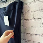 Chloe Kristyn Navy Blue High‎ Rise Pull On Business Casual Pants Size Medium Photo 6