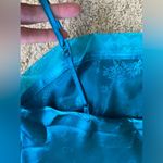 Jaclyn Smith Vintage 2002 Studio teal Asian print maxi slip dress, size medium Photo 8