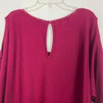 Attention  Plus Women's Cold Shoulder Pink Sweater Top Size 3X Photo 6