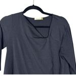 Chalet Black 3/4 Sleeve Tunic Blouse Size Small Photo 3