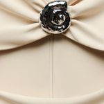 ZARA  maxi dress conch cutout fitted bodycon party cocktail evening wedding  Photo 15