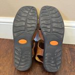 Azaleia Womens Sandals 10 Medium Emerald Whiskey‎ Leather Casual Dress Brown Photo 2