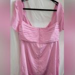 H&M Puff Short Sleeve Short Pink Dress Size XXL Photo 1