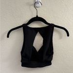 Year Of Ours Black Ribbed Sports Bra Womens XS Revolve Athletic Running Photo 5