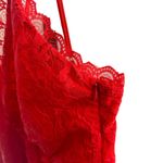 Lovers + Friends  Women’s M Levesque Lace Mini Dress Red Romantic Cocktail‎ New Photo 9