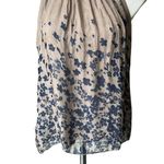 Via Signoria Silk Racerback High Neck Silk Top, Sz S Photo 5