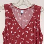 Old Navy Waist Defined V Neck Sleeveless Floral Dress Photo 2