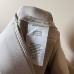 Quince  NEW Ultra Stretch Ponte Knit Kick Flare Crop Pant Ecru M Photo 6