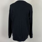 Babaton Waffle Knit Elongated Cardigan in Black Size Small Photo 5