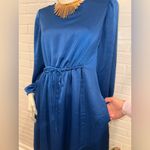 Maggy London  Royal Blue Long Sleeve Dress Photo 8