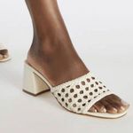 JustFab Harlowe  Birch woven heeled sandals Photo 0