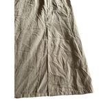 Womens Olive Green Drawstring Tube Dress Size S Cargo Pockets Back Slit Grunge Photo 7