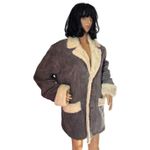 American Vintage 1990s Kentfield Genuine Shearling Penny Lane Coat XL Photo 13
