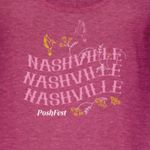 PoshFest 2024 Exclusive Nashville Tank Top Women’s size medium Pink Photo 1