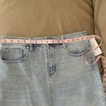 DKNY Jeans Denim High Rise Maxi Skirt Photo 5