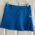 PGM Women's 27 Golf Masters Blue Tennis Skort Athletic Pickleball Photo 0