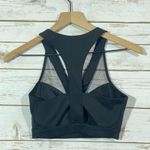 Out From Under Urban Outfitters Cropped Mesh Cut Out Bra Top - Black - Small Photo 4