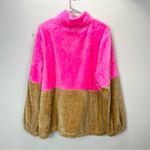 Lilly Pulitzer NWT  Keala Sherpa 1/2 Zip Popover Pink Pockets Size‎ XXL Photo 6