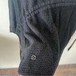 Lululemon Breeze Easy Wrap Cardigan Sweater Charcoal Black M/L Photo 6