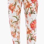 Chico's NWT Chico’s Tencel Lyocell Floral Utility Ankle Pant Tie Waist size 0.5 Photo 0