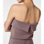 Spanx AirEssentials Strapless Jumpsuit Smoke Blouson Wide Leg Romper One-Piece Photo 3