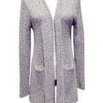 Joie  Chunky Neutral Knit Open Cardigan Sweater L Photo 1