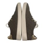 Michael Kors Women Scotty Lace Up Casual And Fashion Sneakers Size 8 Brown Gold Photo 6