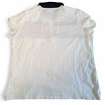 Tommy Hilfiger XXL Polo Shirt Quarter 1/4 Zip Stripe White Navy Red Sailing Photo 6