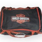 Harley Davidson ✪ Bar Shield Logo Duffle Motorcycle Biker Travel Gym Bag ✪ Brown Photo 1
