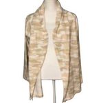 Lucky Brand New  Women’s Camouflage Neutral cardigan Small NWT Photo 0