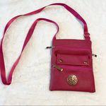 Dasein Pink Medallion Medium Crossbody Bag Multi Pocket Photo 0