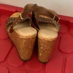 Cato Brown Studded Wedge Sandals Photo 2
