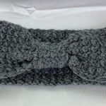HEADBAND w/ bow HANDMADE Gray Photo 0