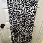 Heimish USA Grey/Black Animal Print 3/4 Sleeve Dress size S Photo 5