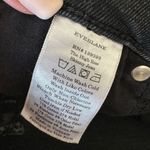 Everlane  The Authentic Stretch High-Rise Skinny Button Fly size 30 ankle black Photo 12